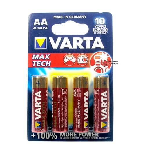 Varta Max Tech1.5V, Alkaline