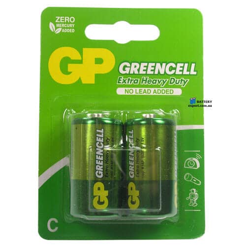 GP Greencell1.5V, солевая