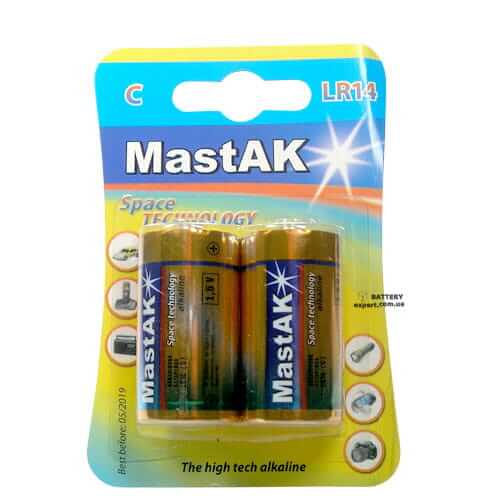 MastAK1.5V, Alkaline