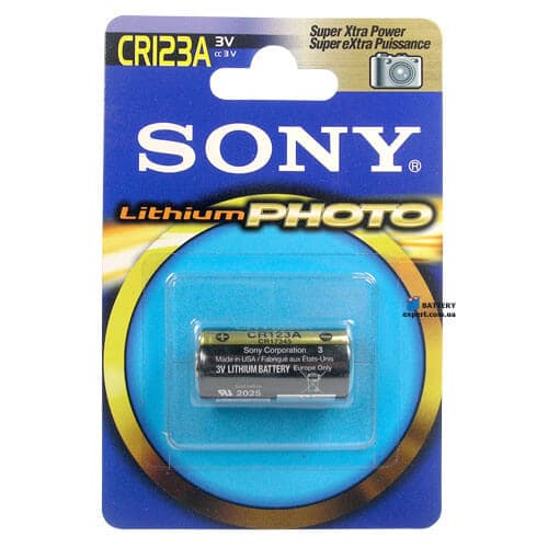 Sony3V, Li-ion