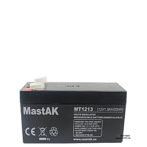 MastAK  MT122312V, 2.3Ah