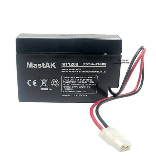 MastAK  MT124212V, 4.2Ah