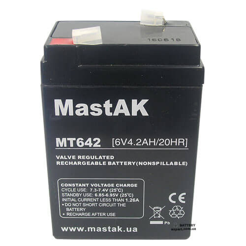 MastAK  MT6326V, 3.2Ah