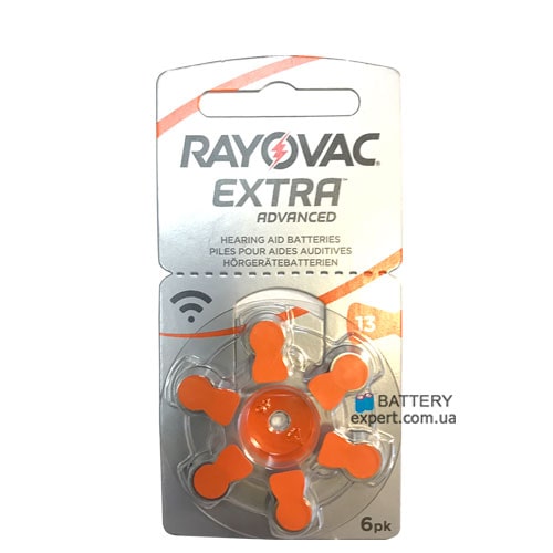 Rayovac EXTRA1.4V, Zink-Air